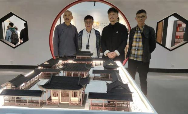 2020年与孙少川、孙军、李扬在广州设计周