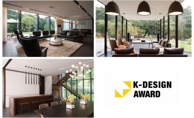 「亚洲三大设计奖」之一的韩国K-DESIGN AWARD，以「美感、独创、实际性」三大端点，长期以来继承全球设计者的高度评价，每年更在「产品工业」、「空间／建筑」及「传达设计」三项领域，遴选出顶尖超绝的卓越设计，让赛事中强调的「创新能量」为当代设计带来隽永的价值！

清筑设计 许清皓 设计总监，凭藉精湛的设计手笔，不仅为「王品集团陶板屋」，塑造一座「城市中的秘密花园」《书食・话廊》，另一作品《清筑雅居》，更结合傍水邻林的地貌条件，打造出如世外桃源的清雅别墅；两件带领人们跳脱乏味日常的梦想境地，皆获得评审们的大力讚赏，为品牌再添国际美誉！
