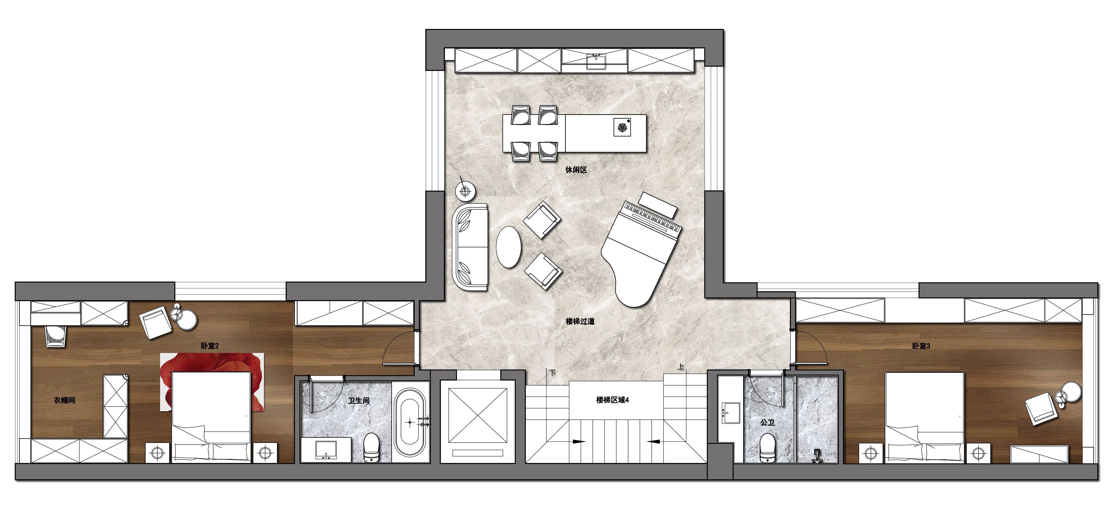 华侨城原岸别墅l13x户型