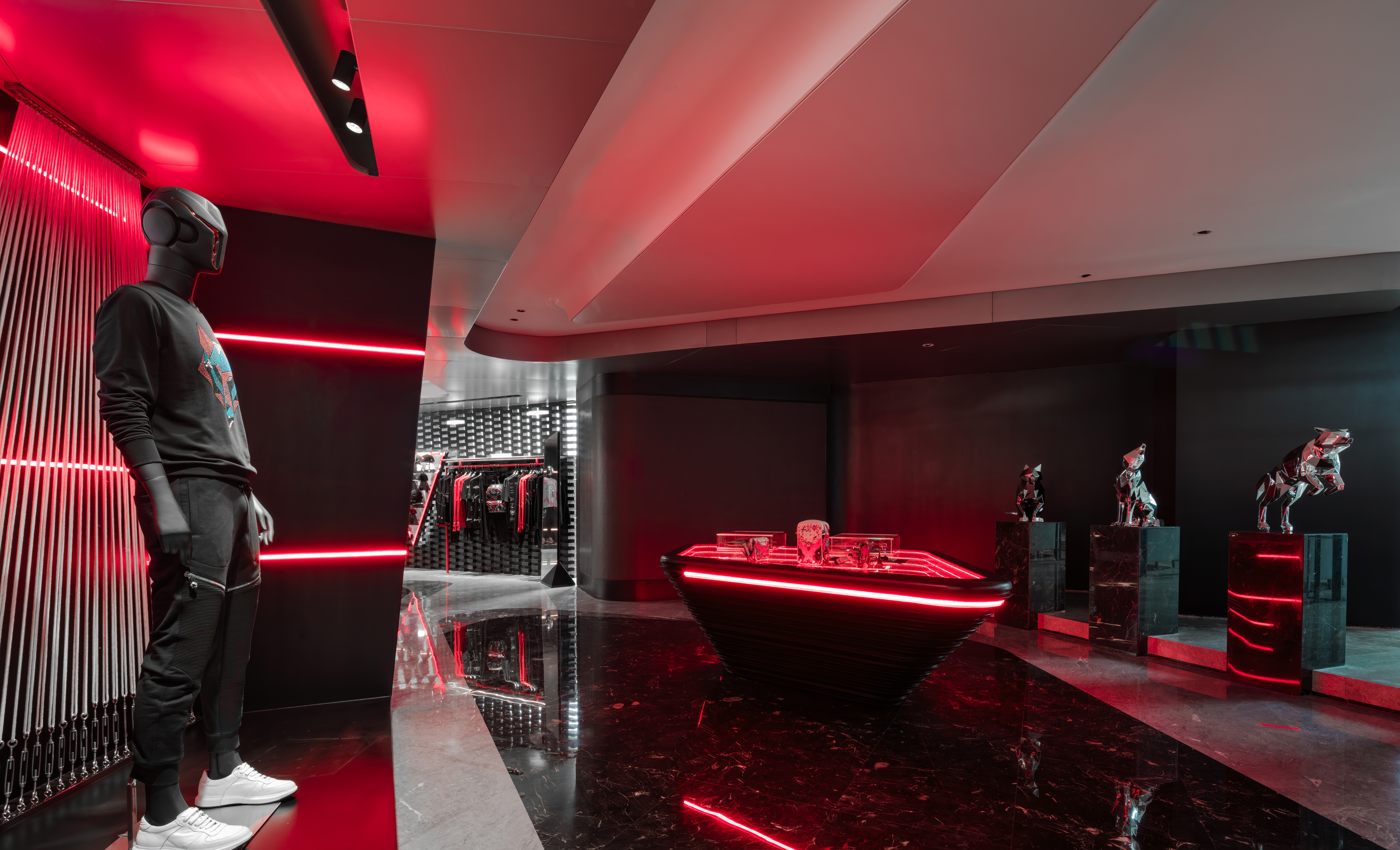 厦门汇金国际卡尔拉格菲尔德服饰空间展厅方案